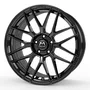 Motec MCR3 Hyper Mesh Schwarz lackiert