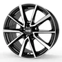 Platin P95 d-schwarz front poliert