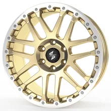 etabeta Combat CV Gold matt lip + cap polished