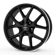 Ronal R75 Jetblack-Matt-Hornkopiert