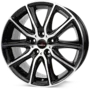 RStyle Wheels SR13 black front polished