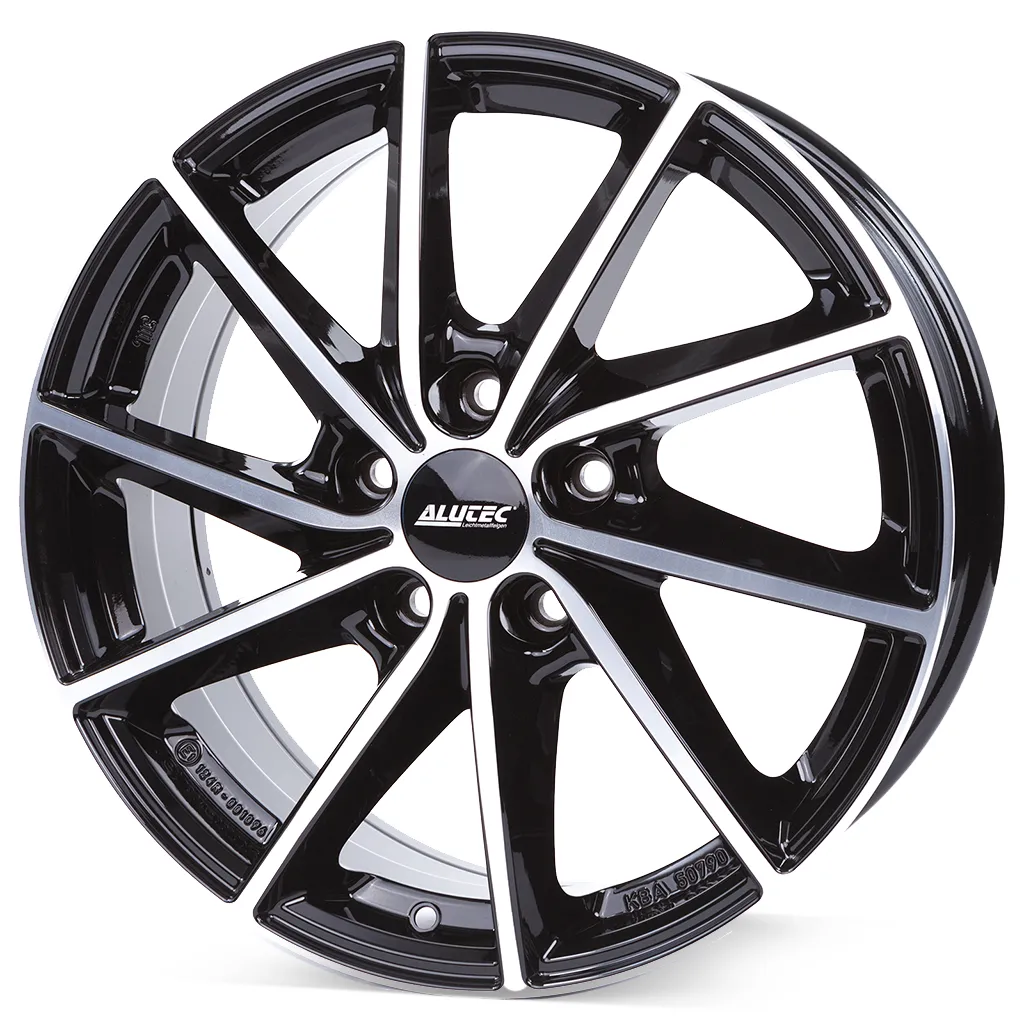 Alutec Singa - diamant-schwarz frontpoliert