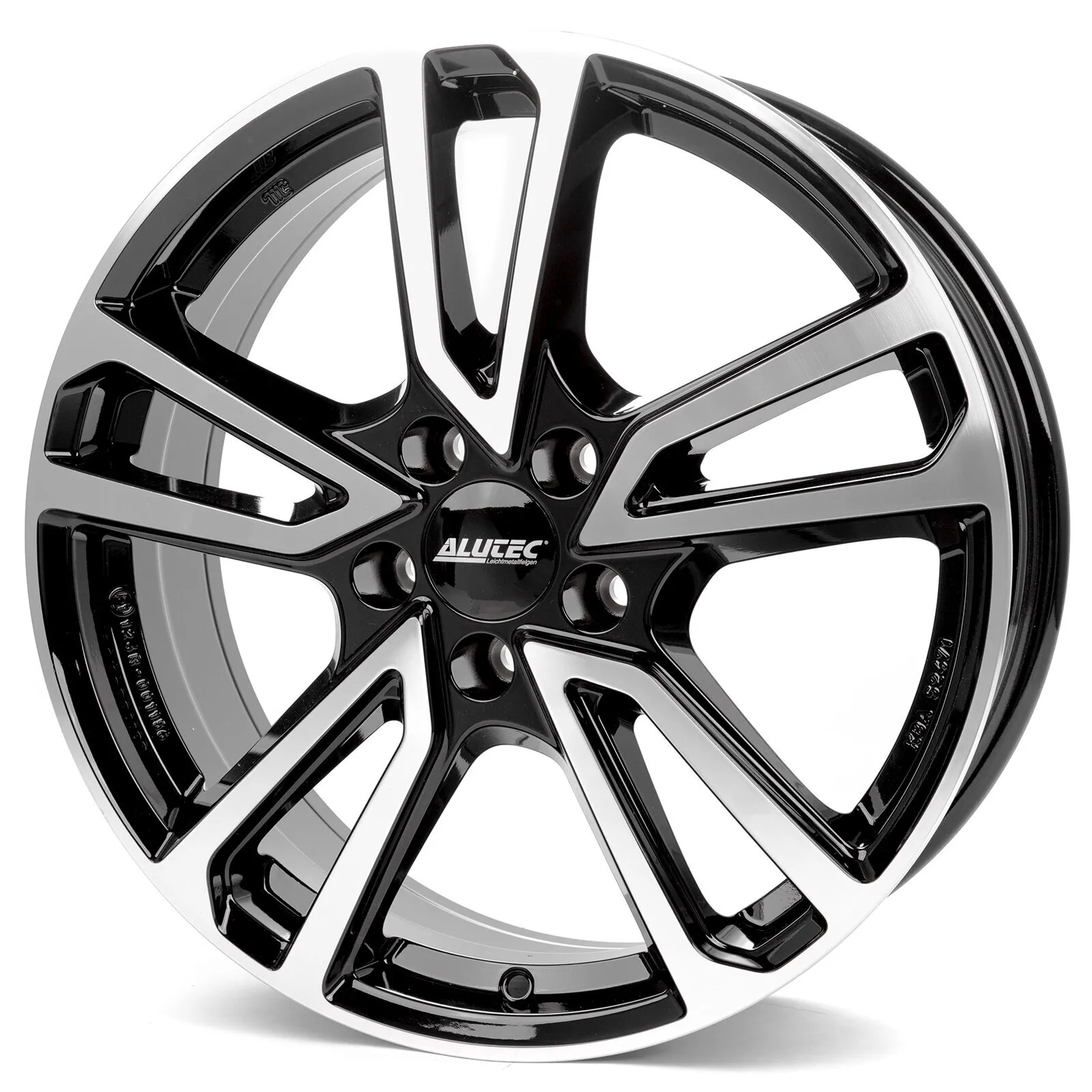 Alutec Tormenta - diamant-schwarz frontpoliert