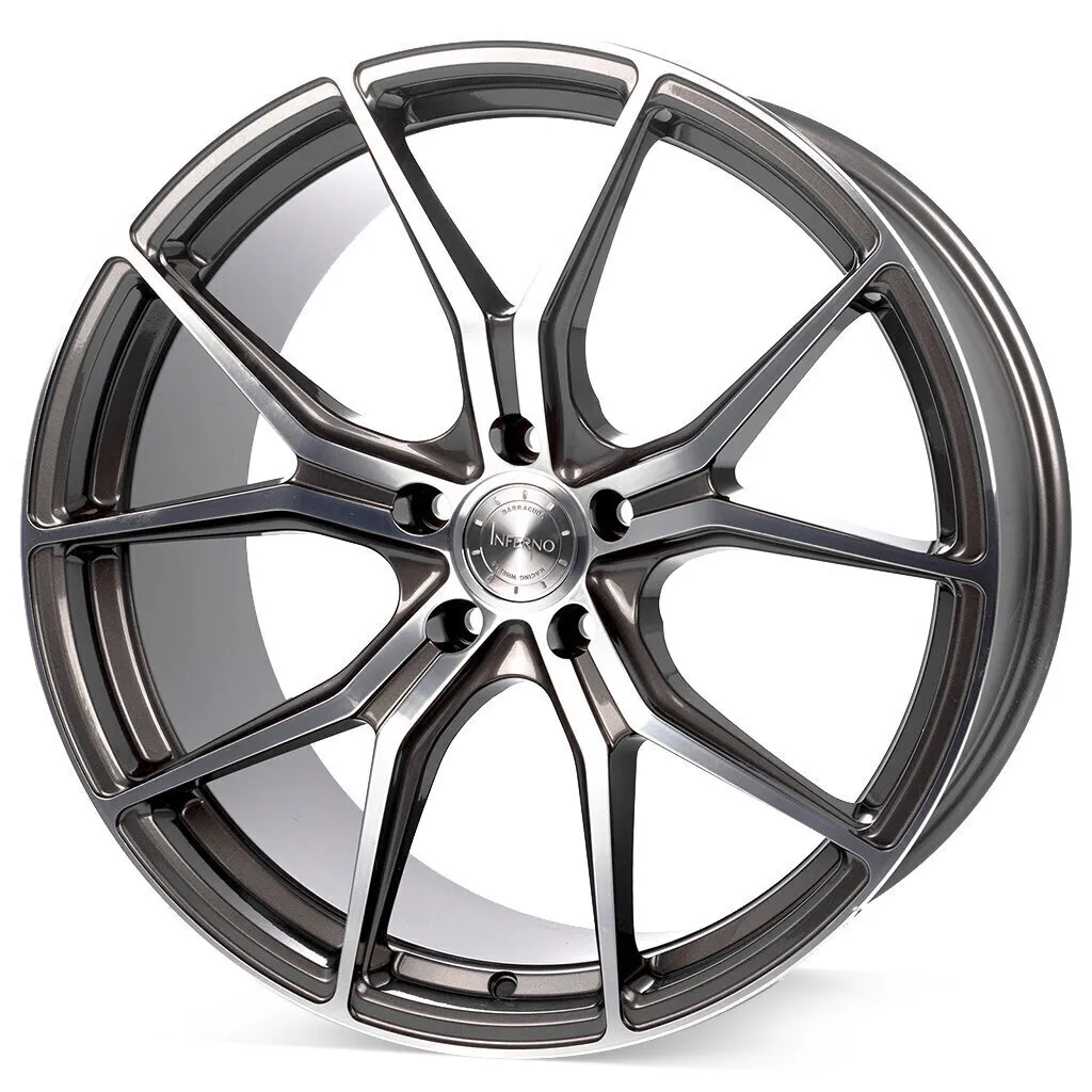 Barracuda Inferno - Highgloss-Gunmetal polished