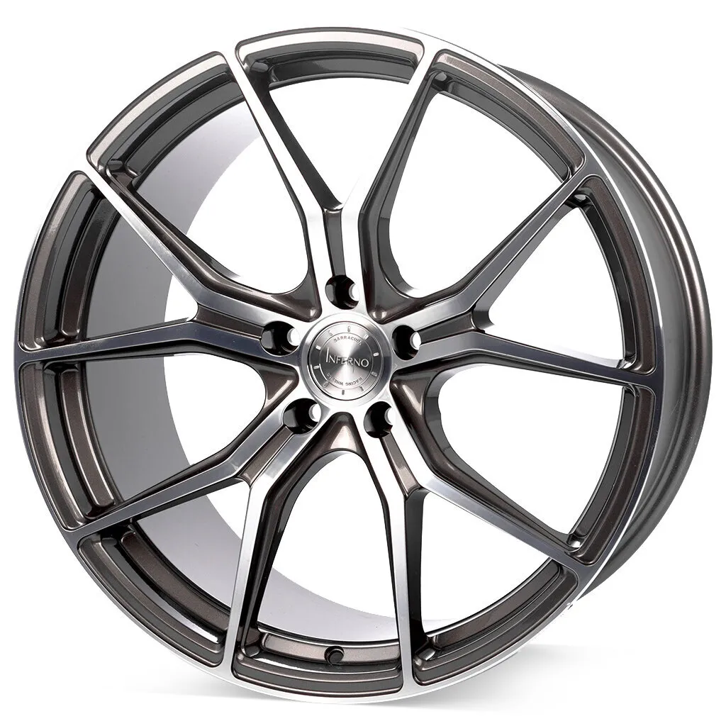Barracuda Inferno - Highgloss-Gunmetal polished