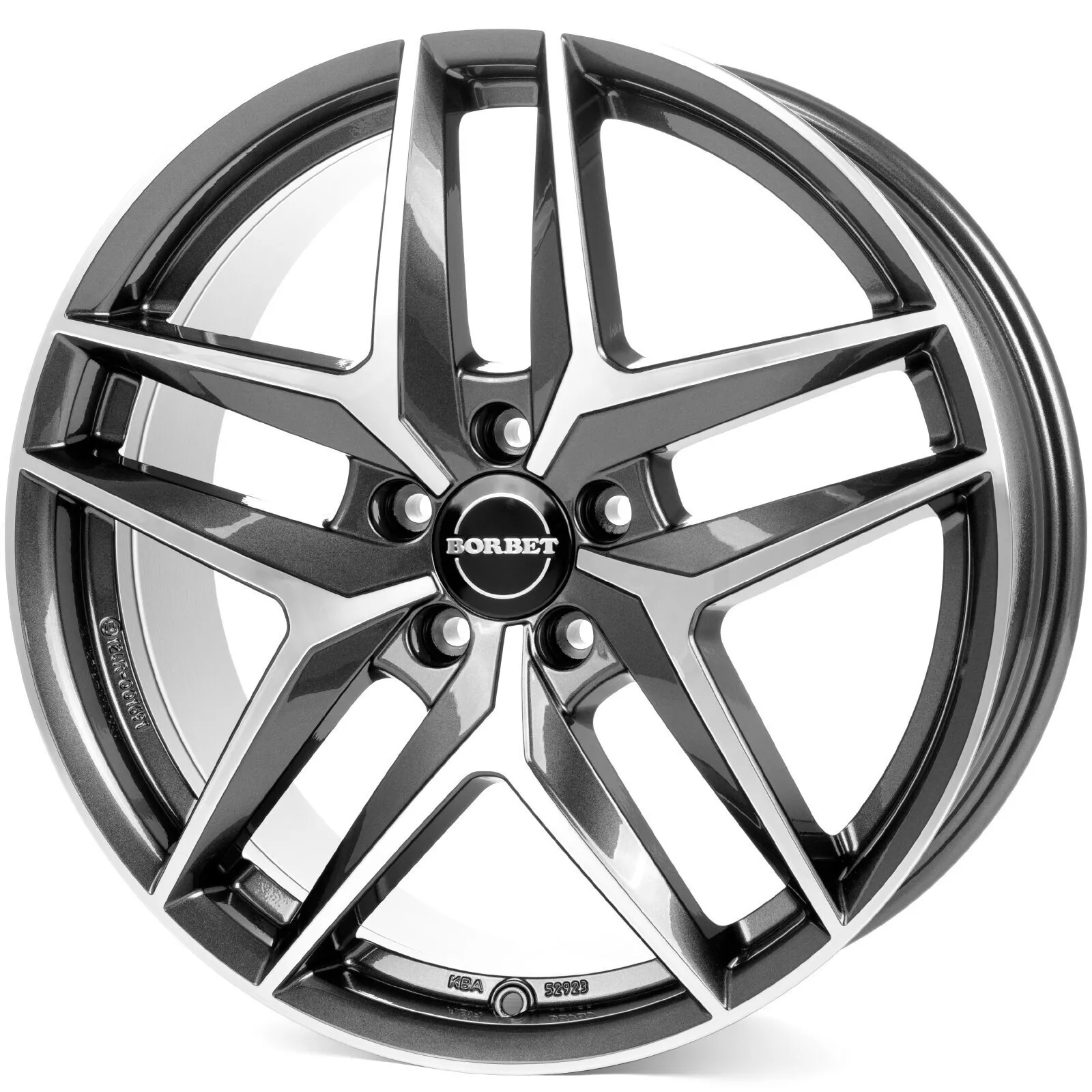 Borbet Z - mistral anthracite polished