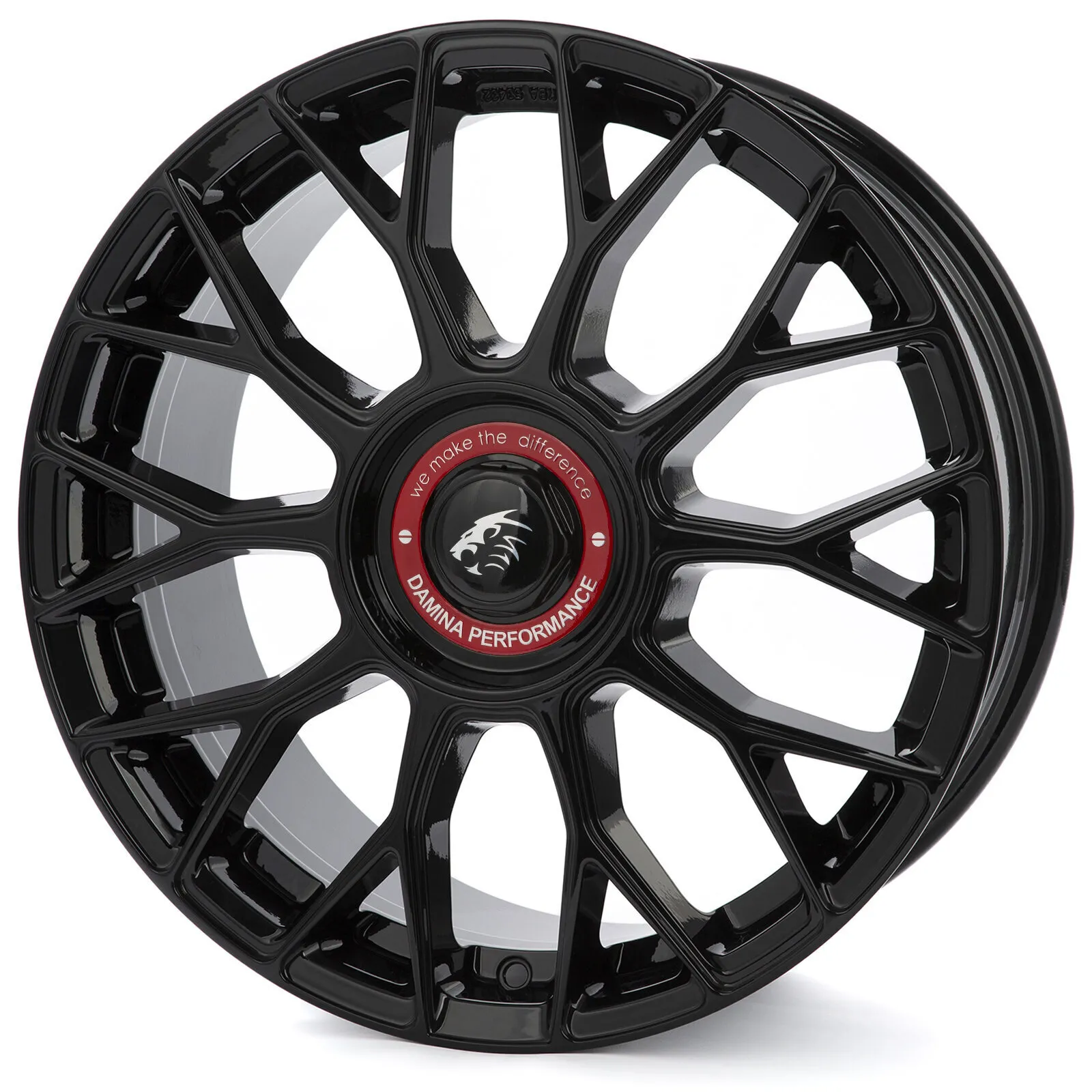 Damina Performance DM10 - Black Painted / Red