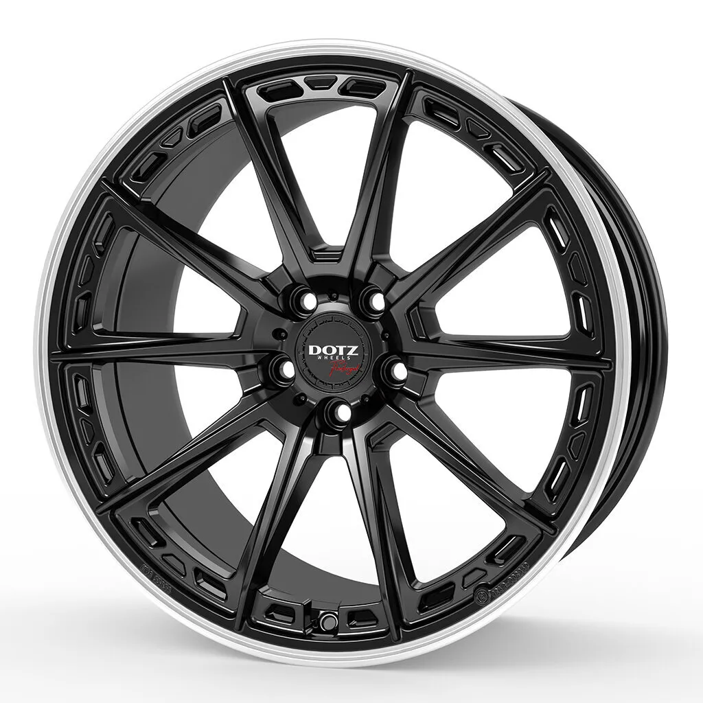 Dotz Sonoma - Black matt/polished lip