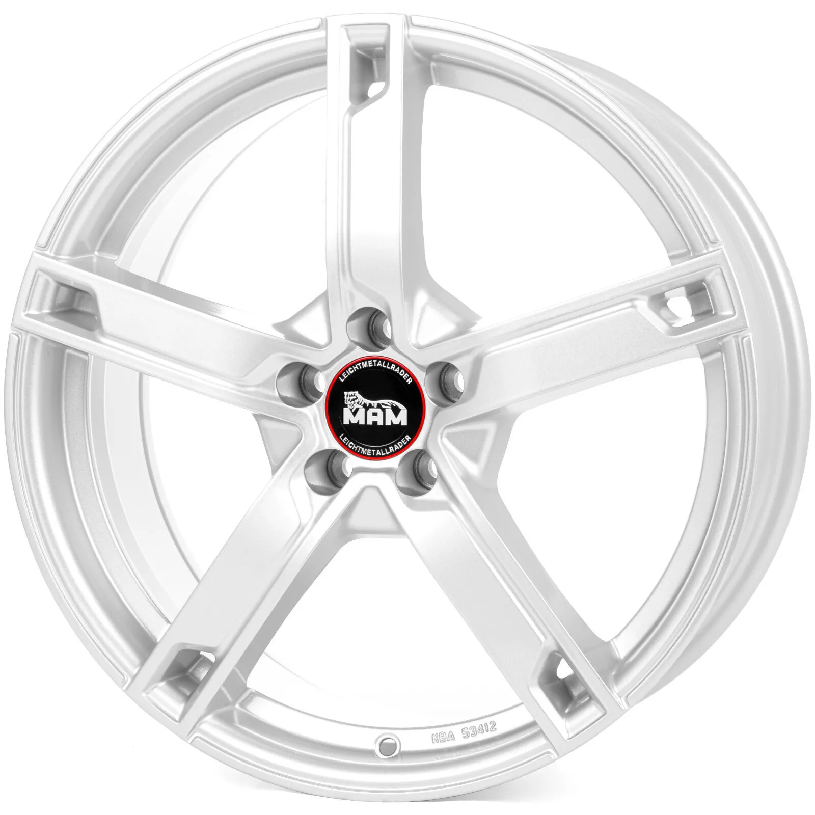 MAM W4 - silver painted