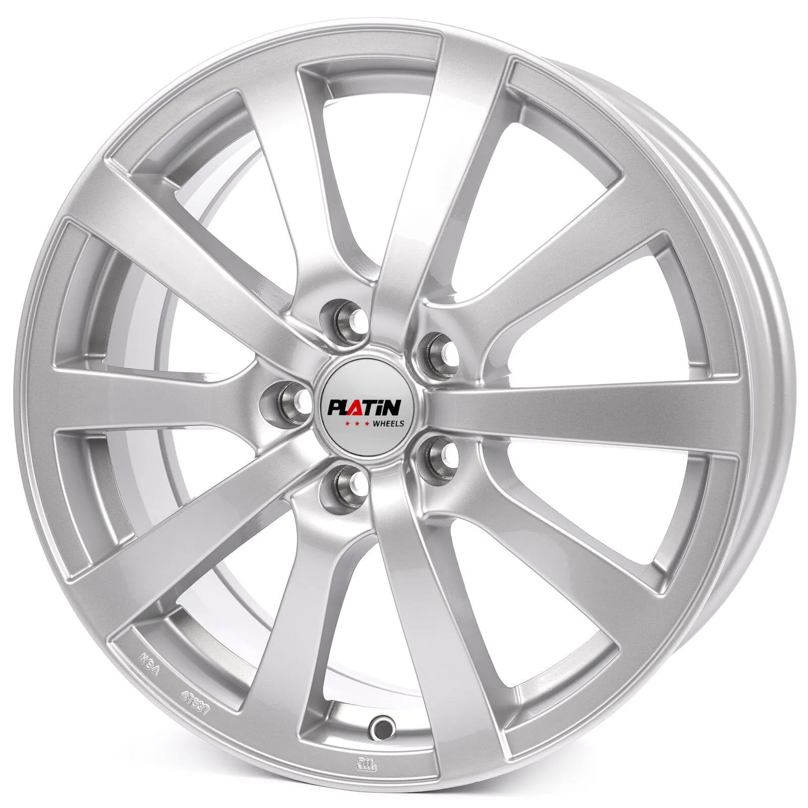 Platin P58 - silber
