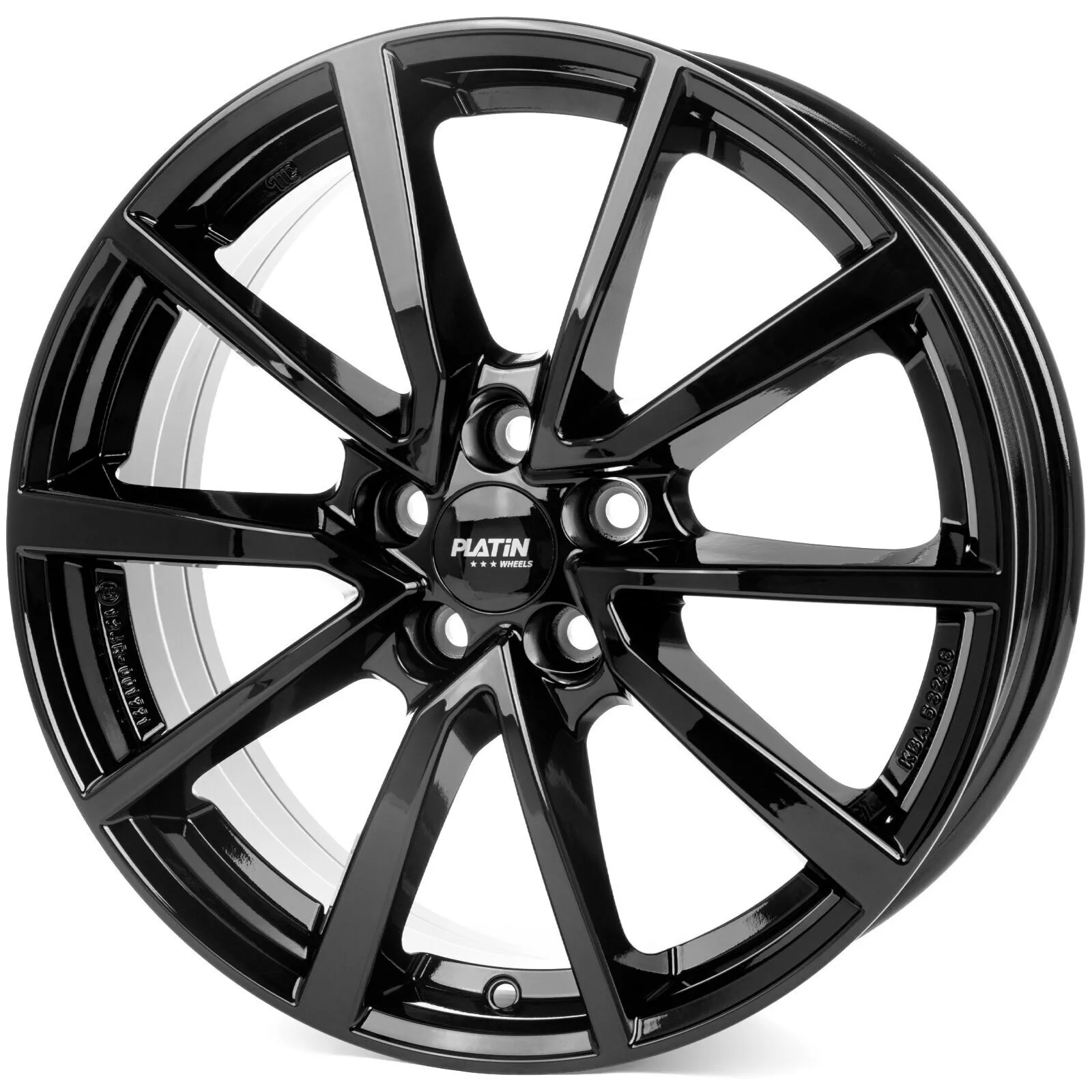 Platin P95 - diamant-schwarz
