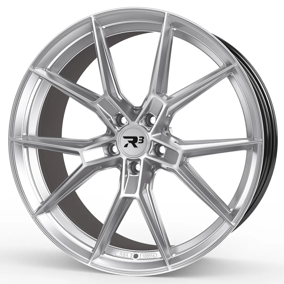 R³ Wheels R3F01 FlowForged - hyper black silver