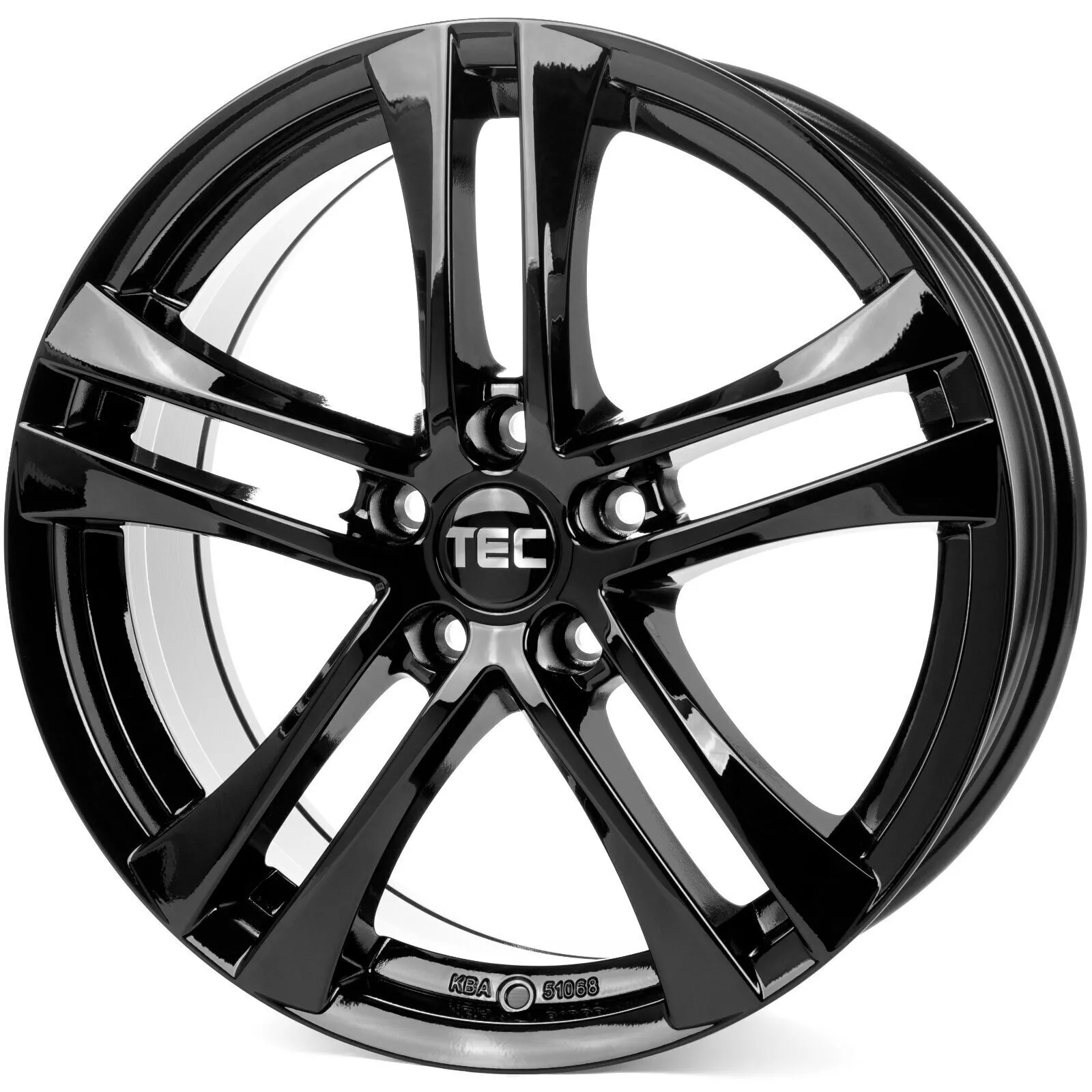 Tec Speedwheels AS4 - Schwarz-Glanz