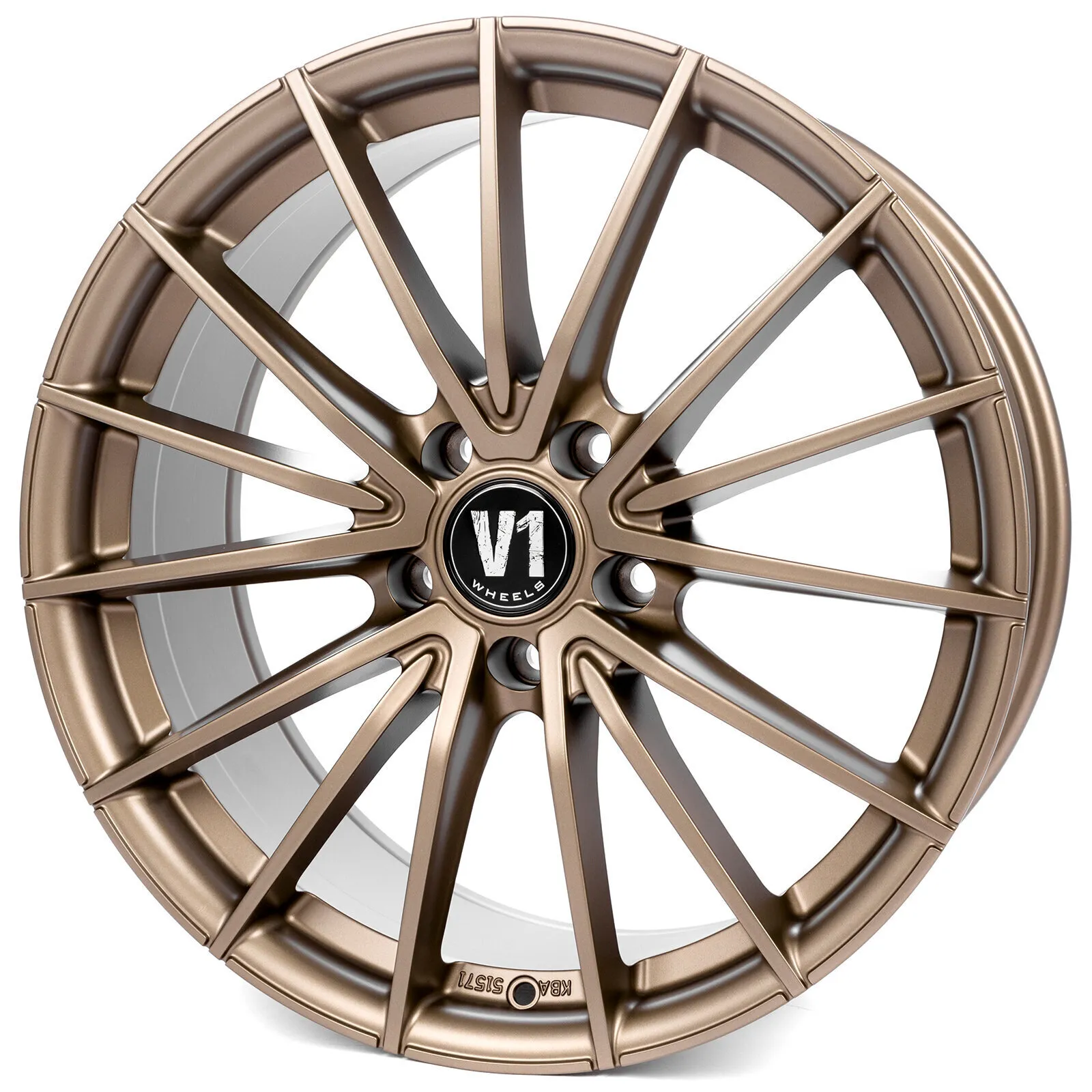 V1 Wheels V2 - Bronze Matt lackiert